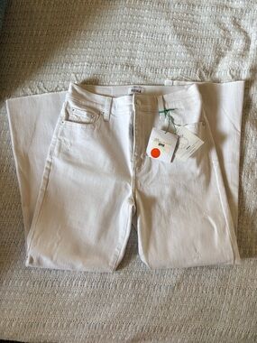 pistola Straight Leg White Women's Jeans